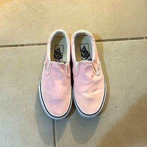 Bubble gum pink vans